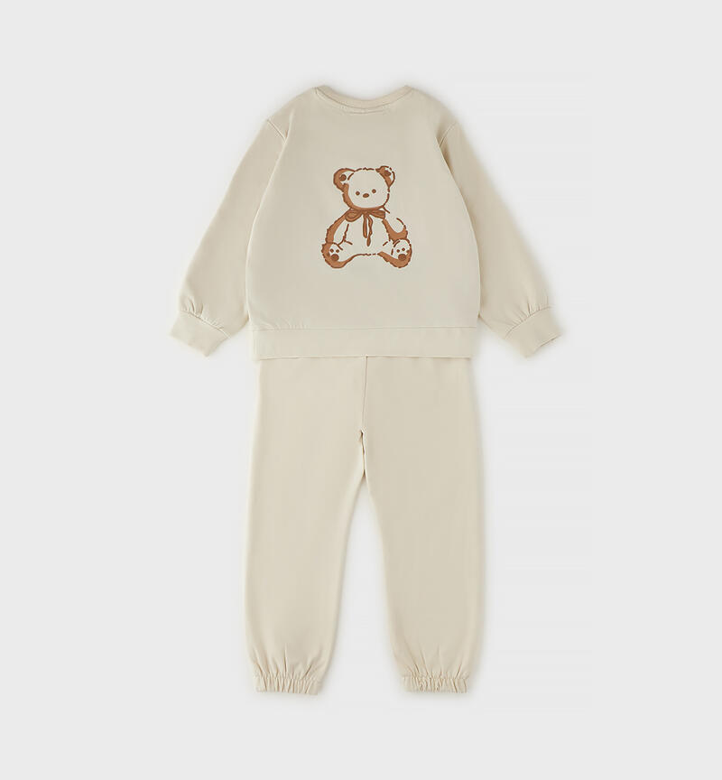 2-piece girl's outfit BEIGE-0151