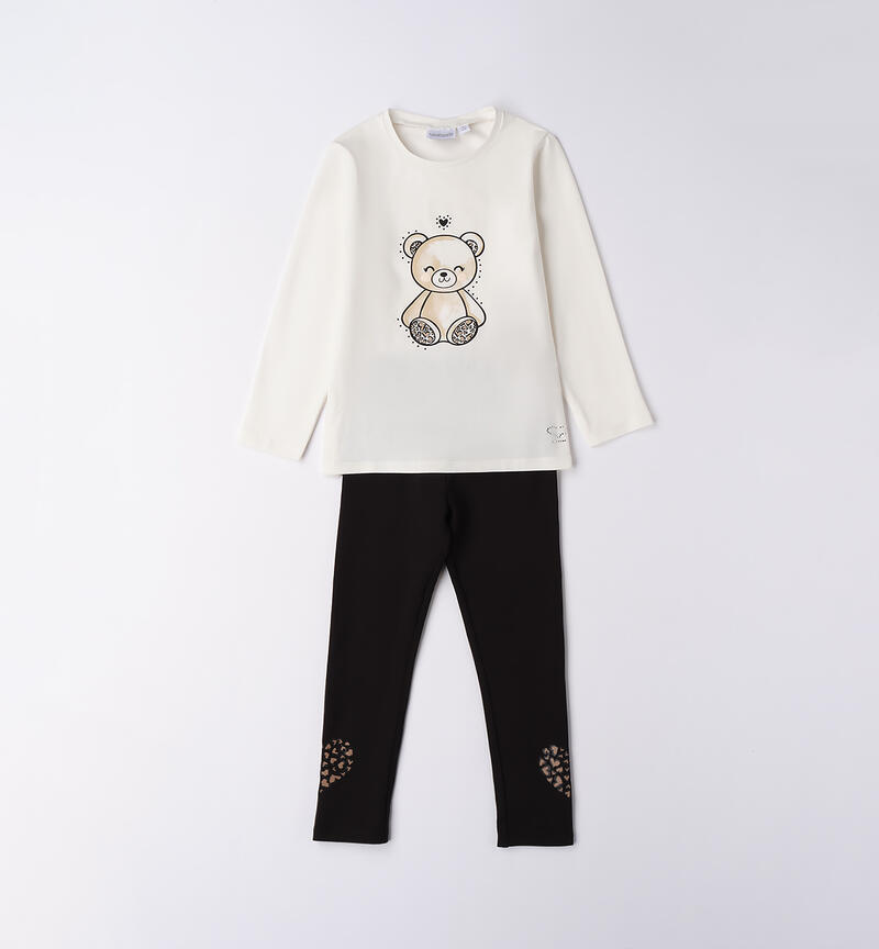 Completo bambina invernale PANNA-0112