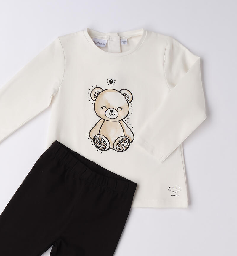 Completo bambina invernale PANNA-0112