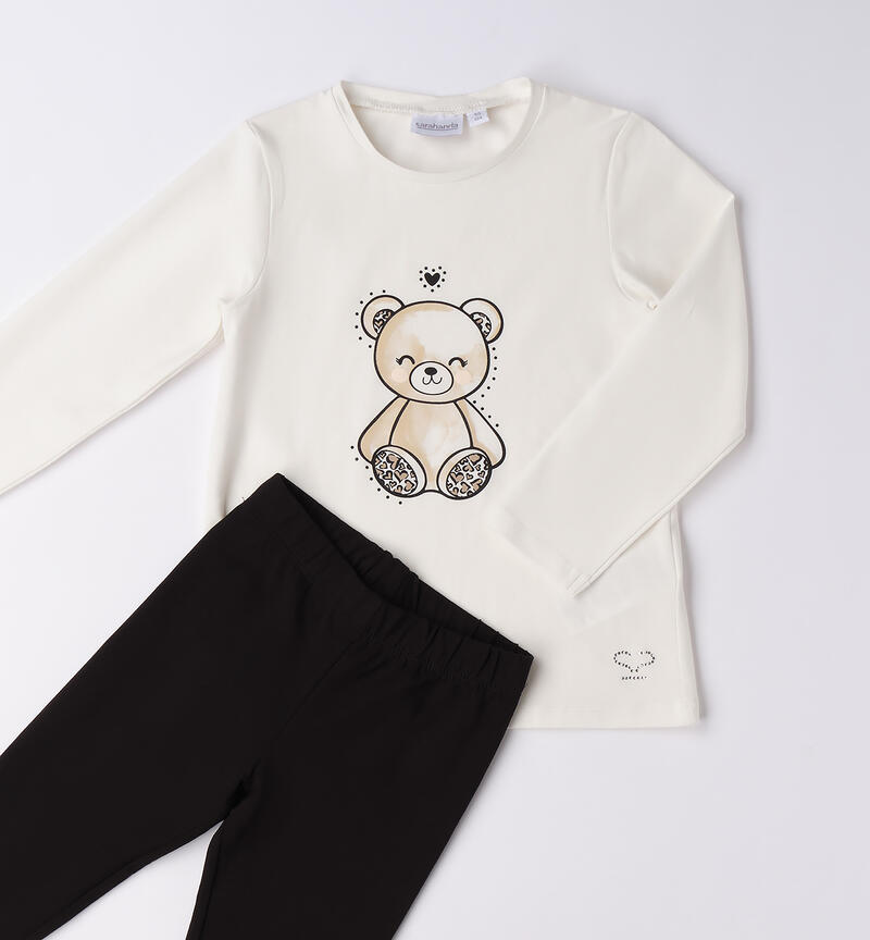 Completo bambina invernale PANNA-0112
