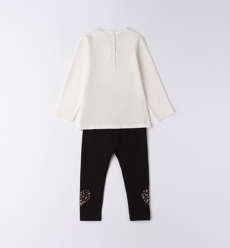 Completo bambina invernale PANNA-0112