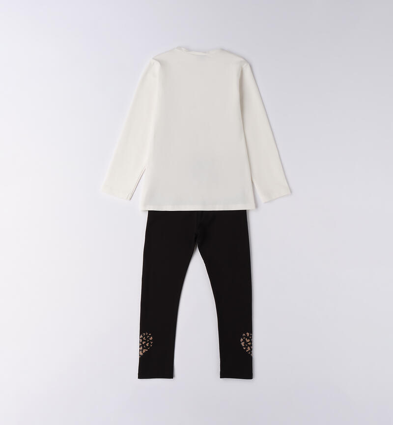 Completo bambina invernale PANNA-0112