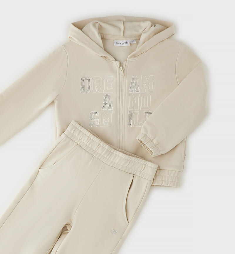 Completo bambina Sarabanda BEIGE-0151