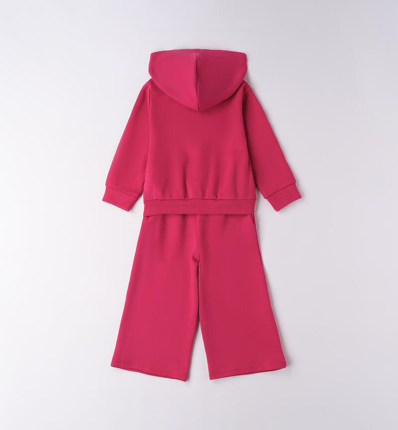 Completo bambina sportivo MAGENTA-2681