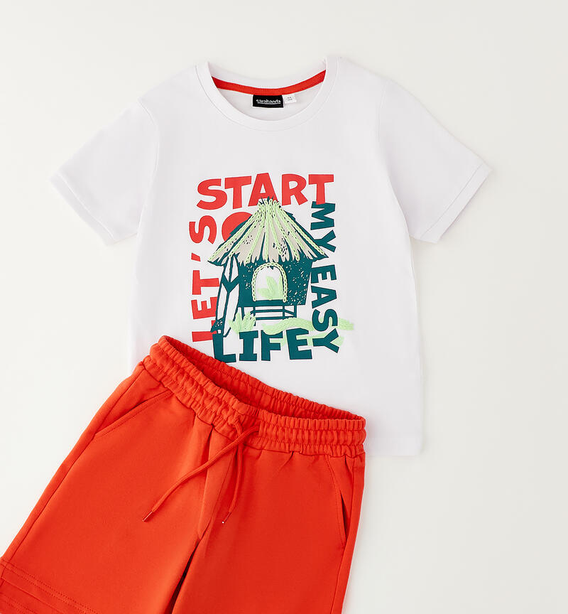 100% cotton baby set BIANCO-0113