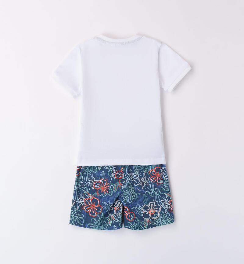 Boys' two-piece outfit BIANCO-0113