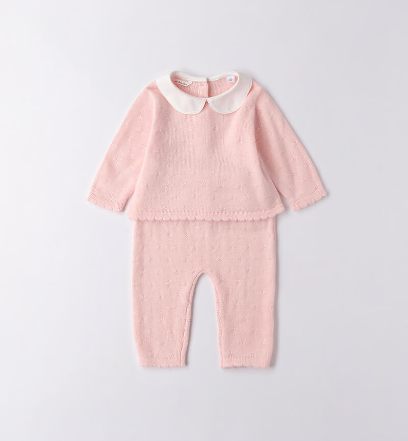 Completo bimba neonata ROSA-2765