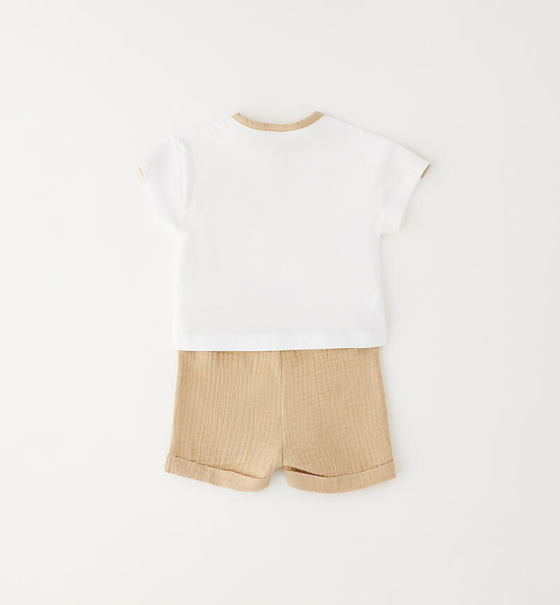 Newborn baby outfit BIANCO-0113