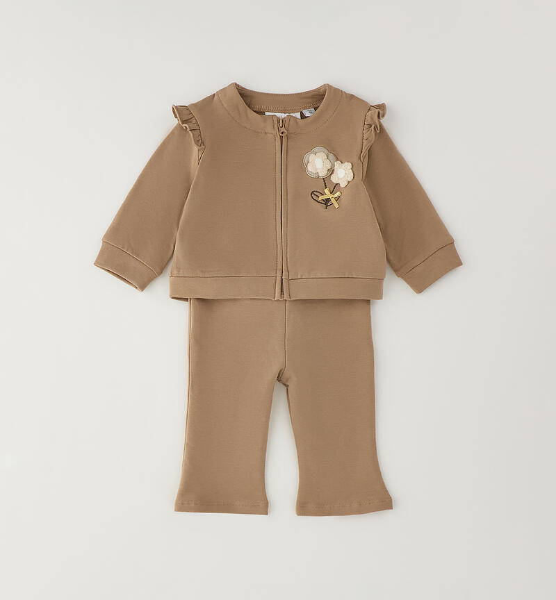 Baby girl coordinated set TORTORA-0932