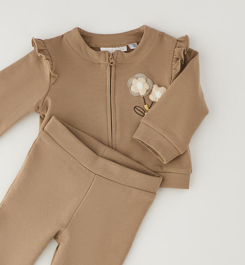 Baby girl coordinated set TORTORA-0932
