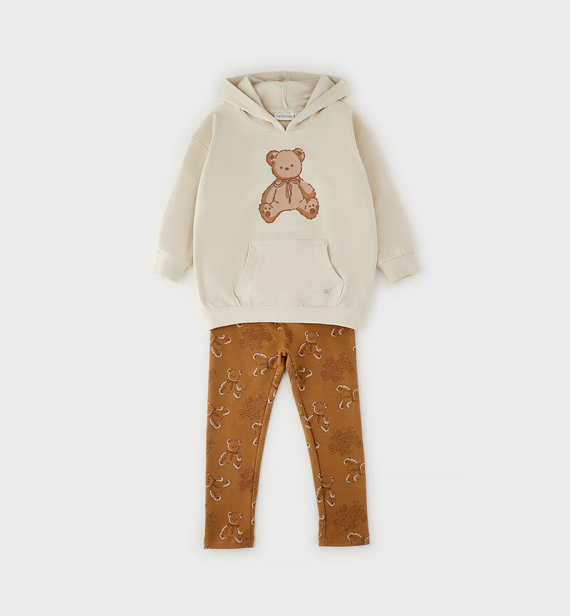 Girls' outfit BEIGE-0151