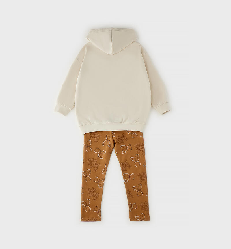 Girls' outfit BEIGE-0151