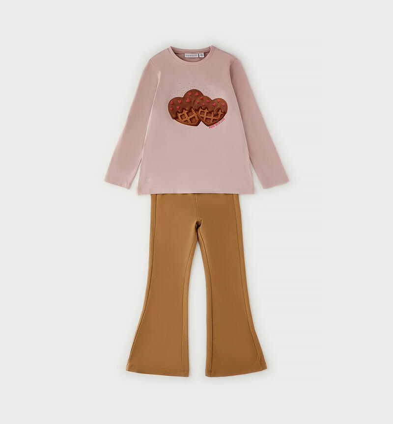 Completo da bambina LIGHT PINK-2921