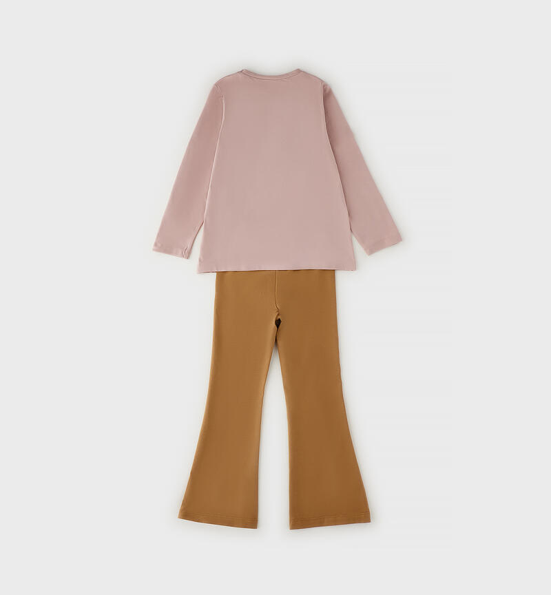 Completo da bambina LIGHT PINK-2921