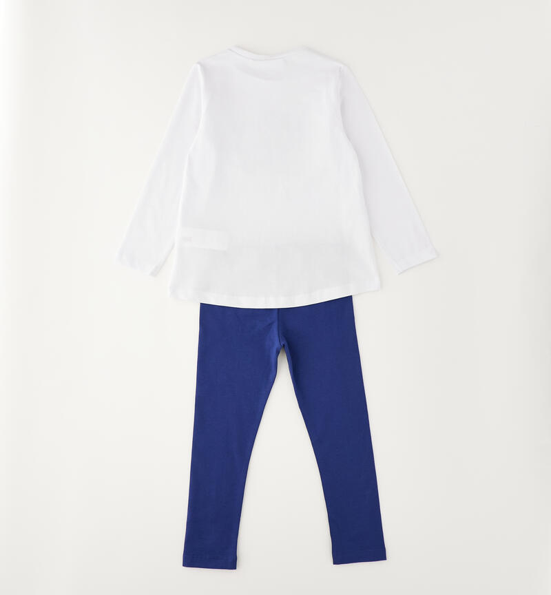 Completo da bambina Sarabanda BIANCO-0113