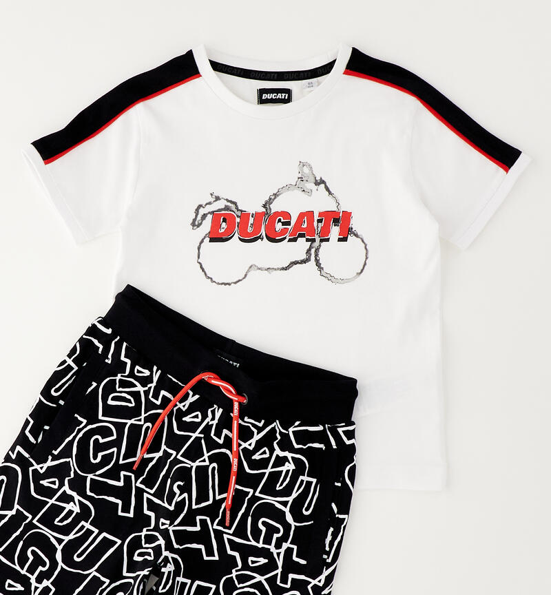 Completo da bambino Ducati BIANCO-0113