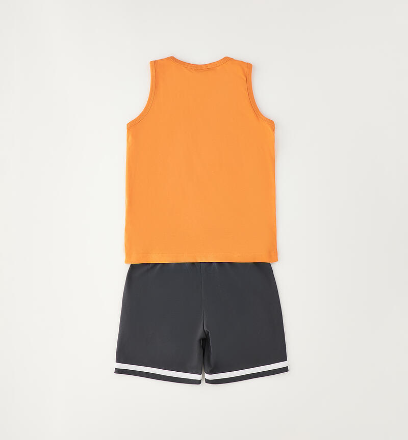Children's cotton set ORANGE-1841