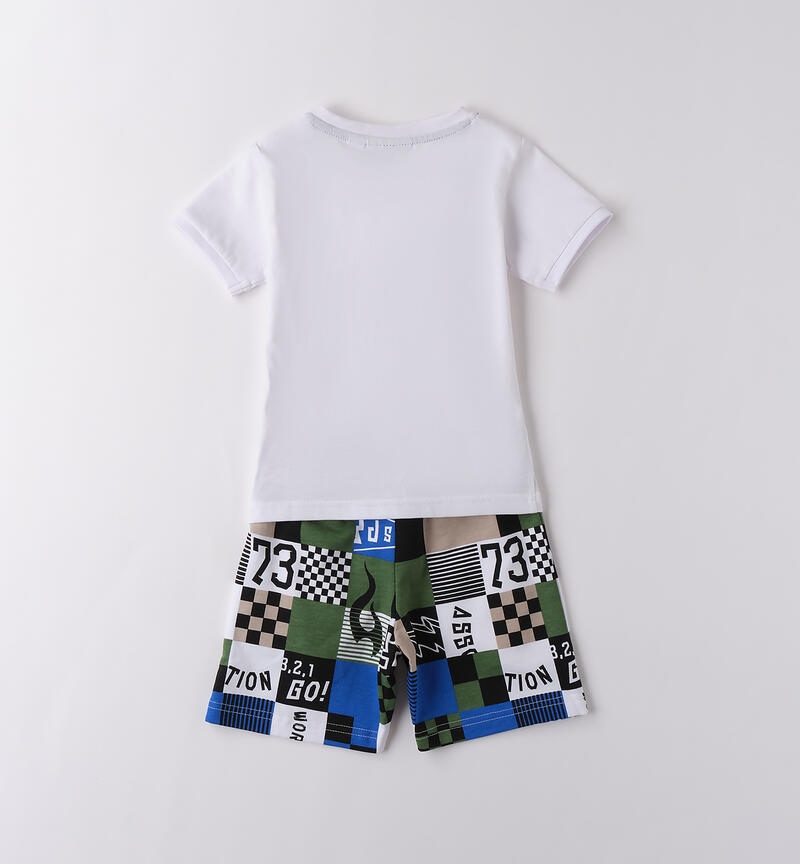 Sarabanda baby suit BIANCO-0113