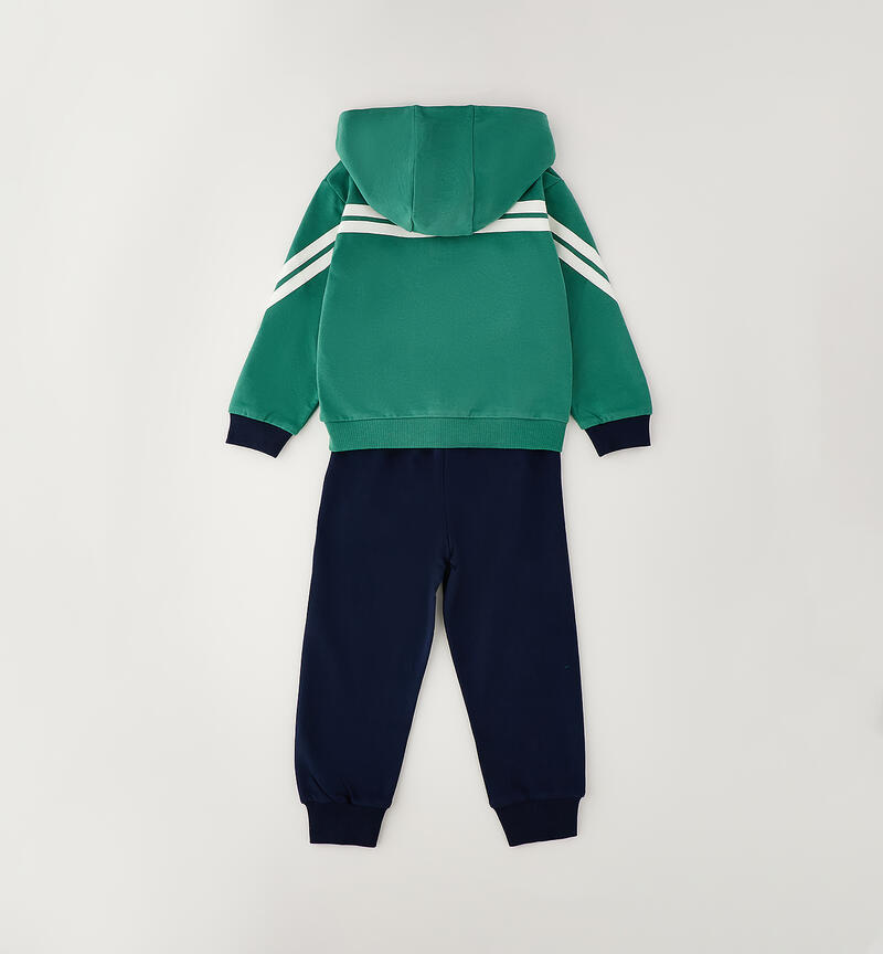 Completo da bambino VERDE-4734