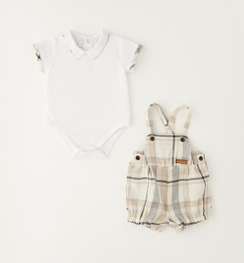 Completo da neonato BIANCO-0113