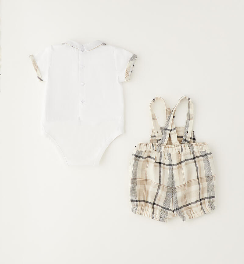 Completo da neonato BIANCO-0113