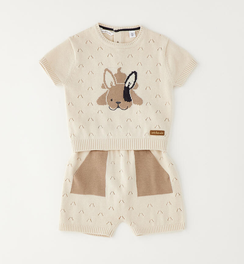 Completo da neonato ECRU'-0164