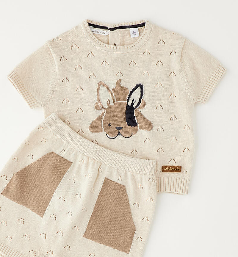 Completo da neonato ECRU'-0164