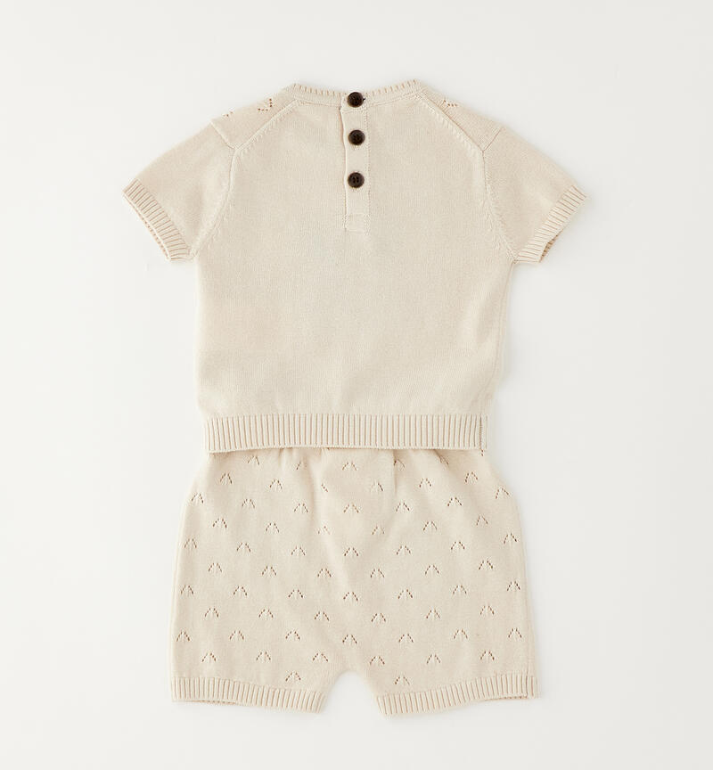 Completo da neonato ECRU'-0164