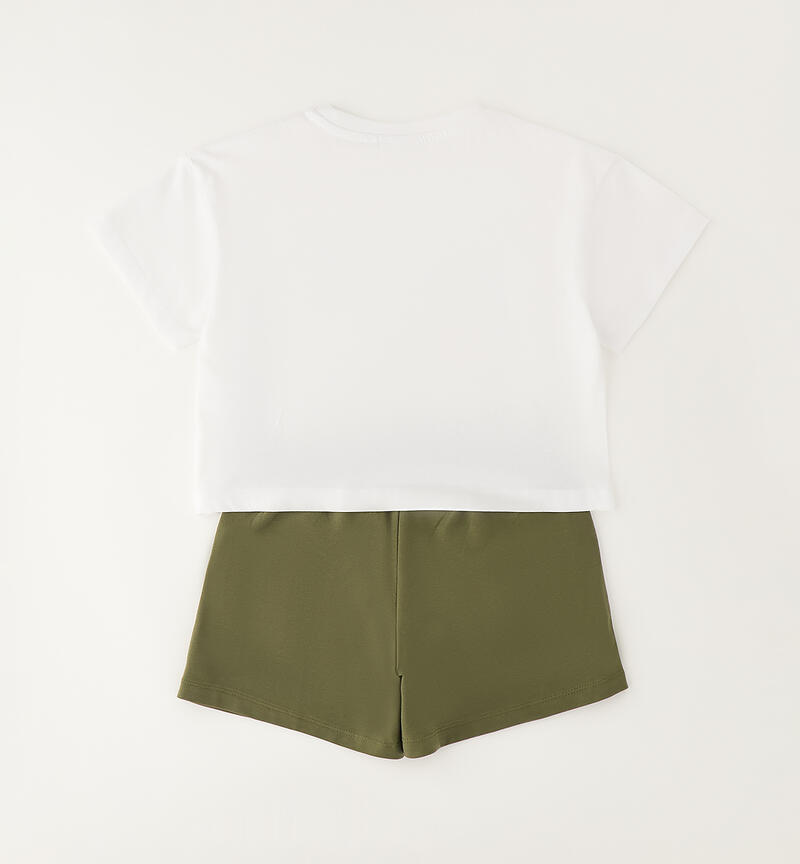 Sarabanda girl's outfit BIANCO-0113