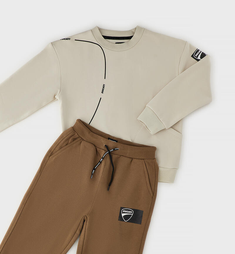 Completo Ducati bambino BEIGE-0421