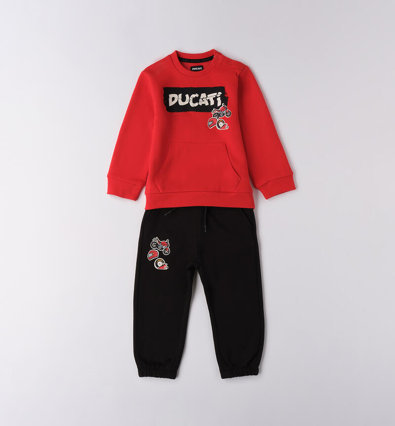 Completo Ducati bambino ROSSO-2236
