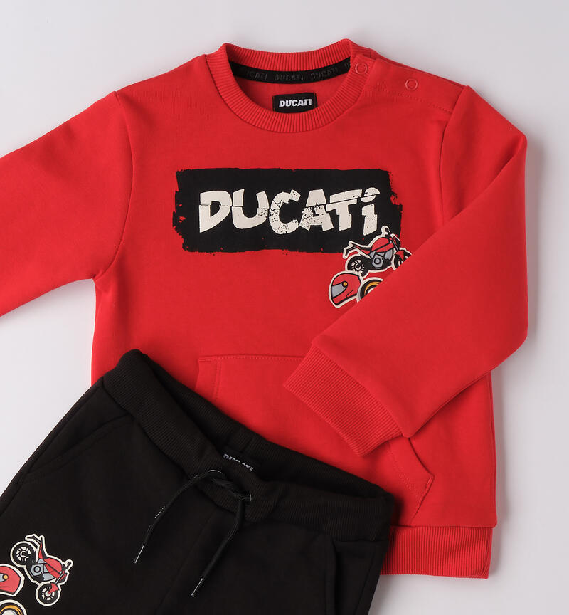Completo Ducati bambino ROSSO-2236