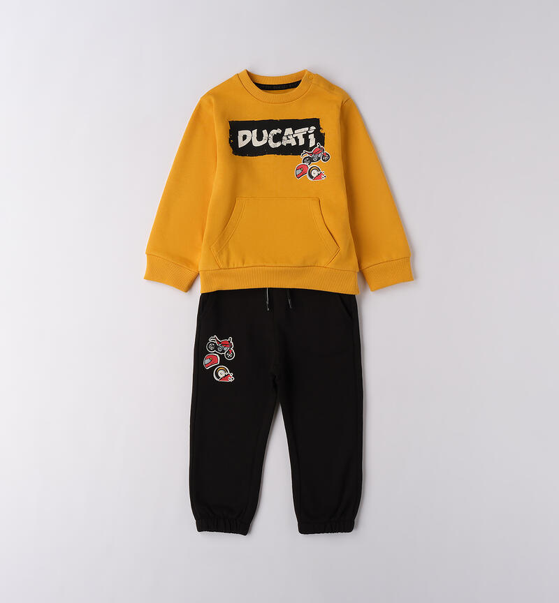 Completo Ducati bambino SENAPE-1643