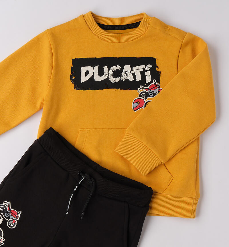 Completo Ducati bambino SENAPE-1643