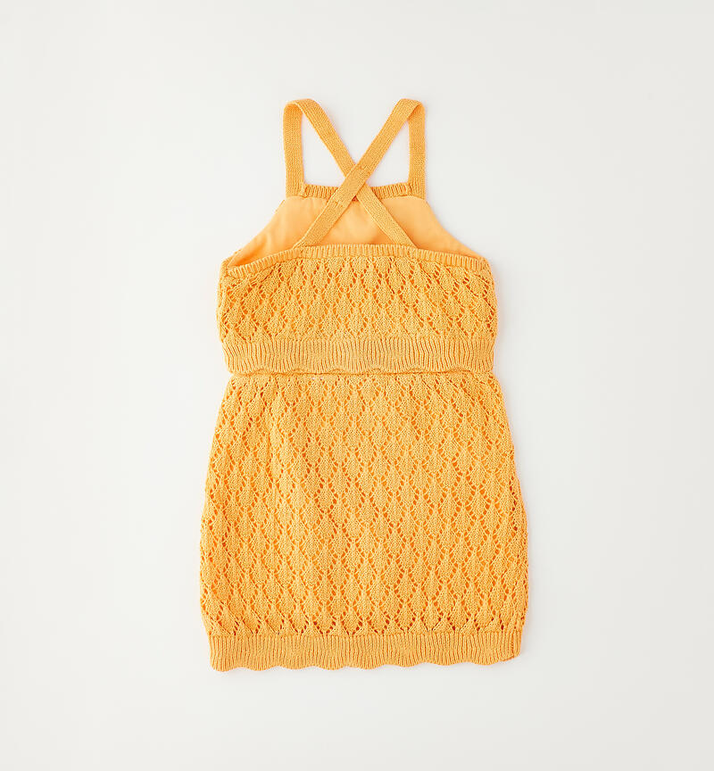 Completo due pezzi bambina ARANCIO-1814