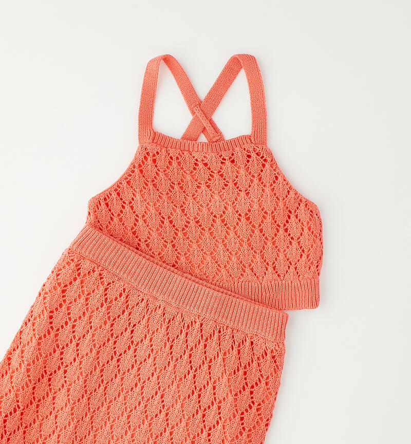 Completo due pezzi bambina CORALLO-2143