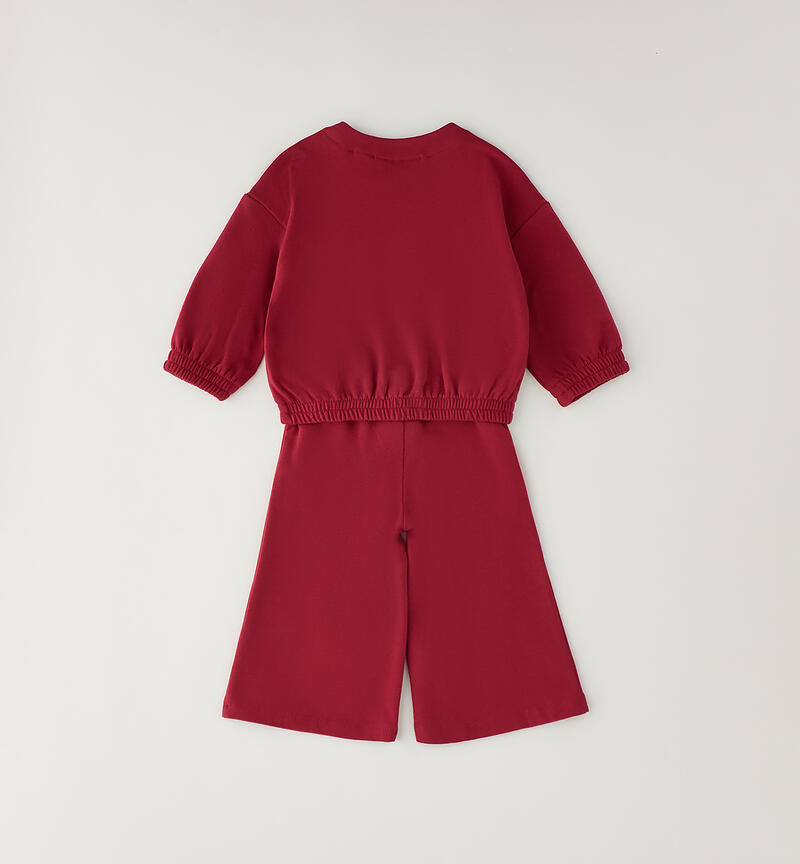 Completo due pezzi per neonata BORDEAUX-2652
