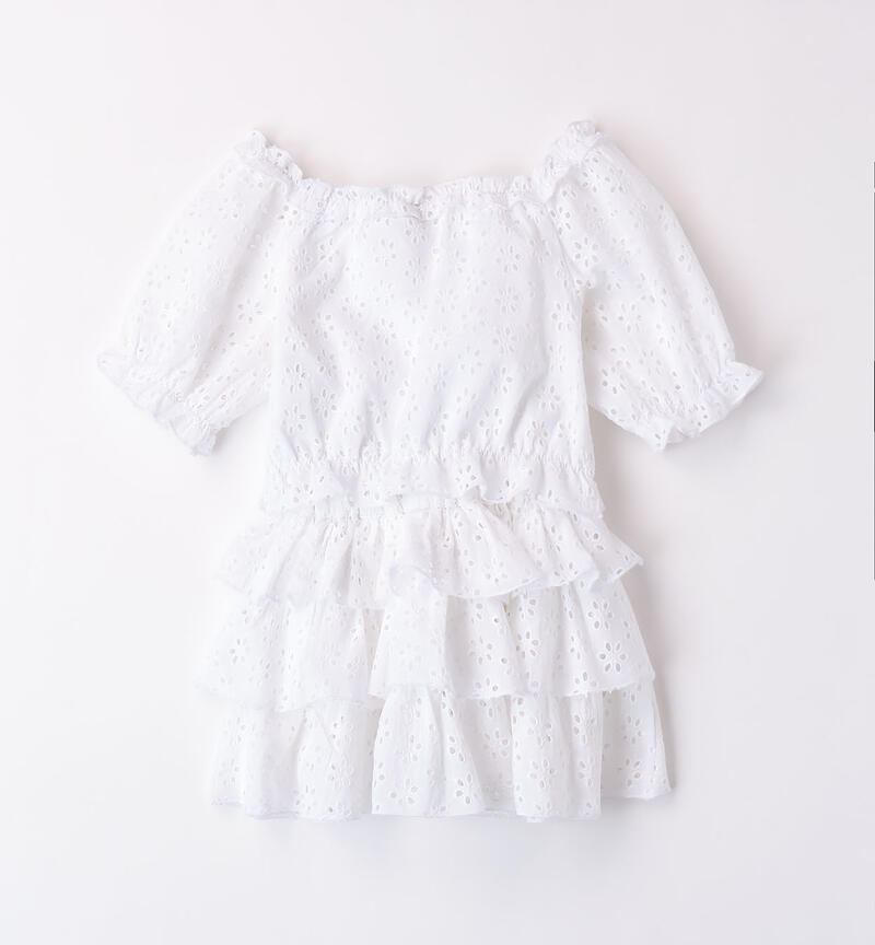 Girls' summer outfit BIANCO-0113