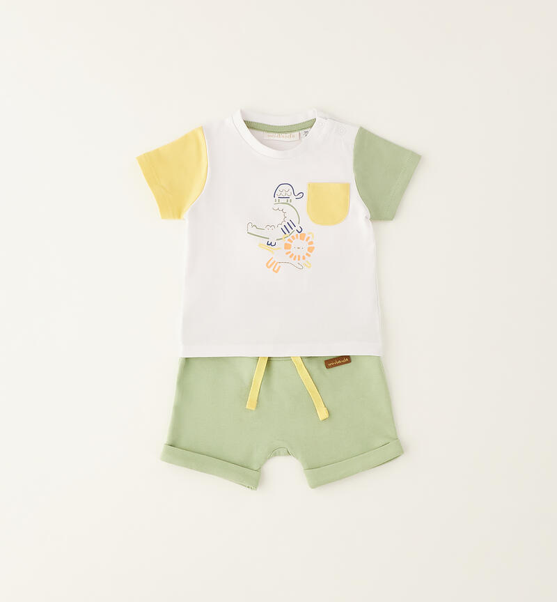 Completo estivo bimbo BIANCO-0113