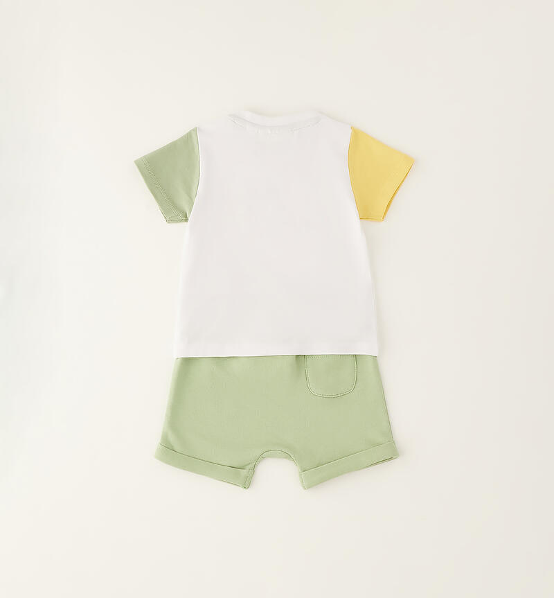 Completo estivo bimbo BIANCO-0113