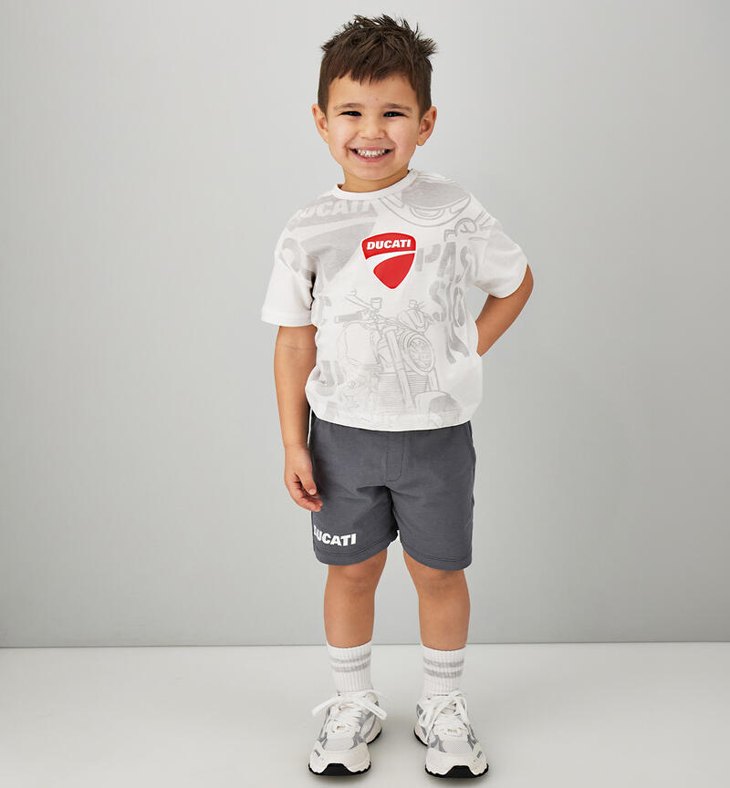 Completo estivo Ducati BIANCO-0113