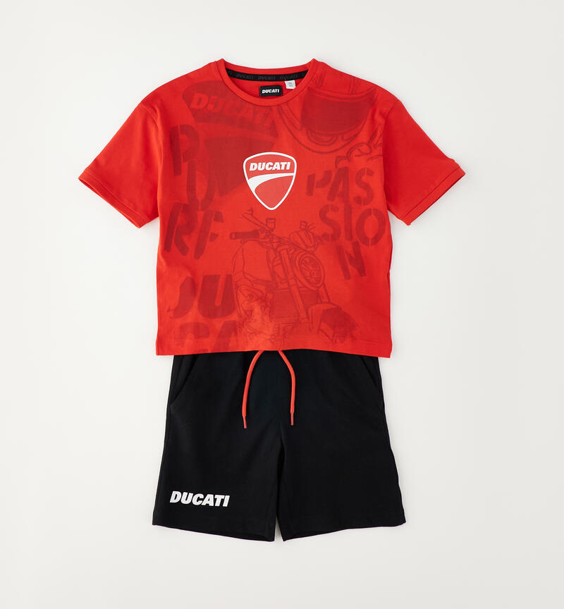 Completo estivo Ducati ROSSO-2236