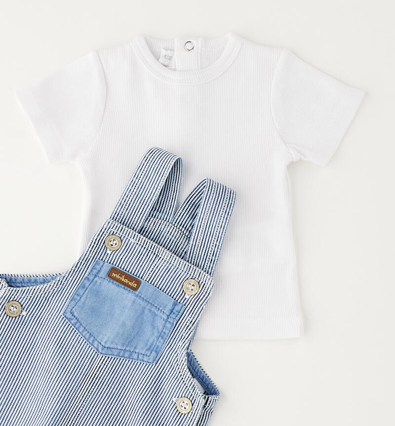 Completo estivo neonato BIANCO-0113