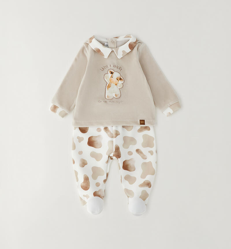 Completo Minibanda due pezzi ECRU'-0164
