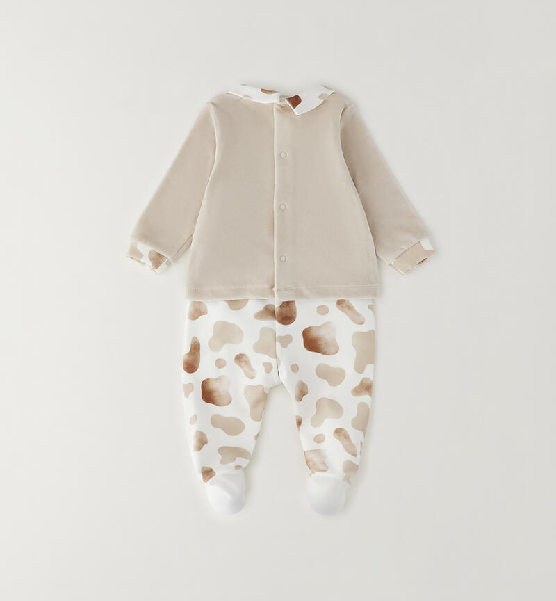 Completo Minibanda due pezzi ECRU'-0164