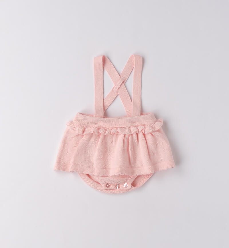 Completo neonata 3 pezzi ROSA-2765