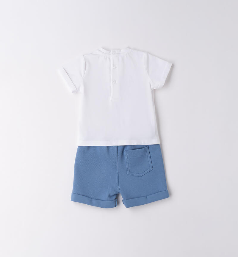 Completo neonato estivo BIANCO-0113