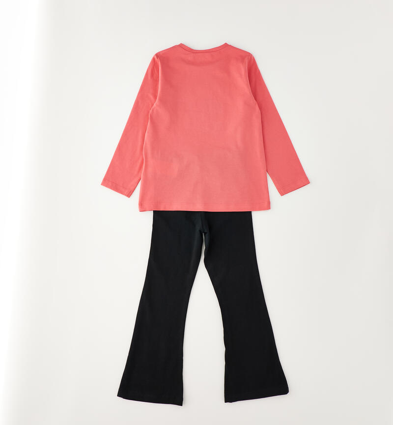 Completo per bambina Sarabanda CORALLO-2344