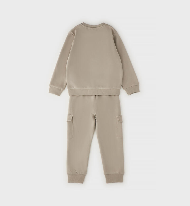 Completo per bambino BEIGE SCURO-0445