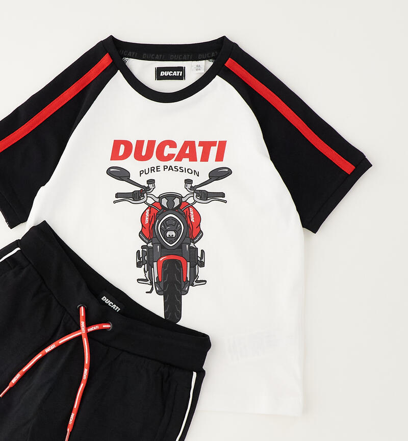 Completo per bambino Ducati BIANCO-0113